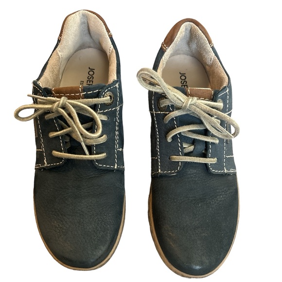 JOSEF SEIBEL STEFFI 59 Sneakers Size 38 EU 7/7.5 US Navy Blue - Picture 3 of 8